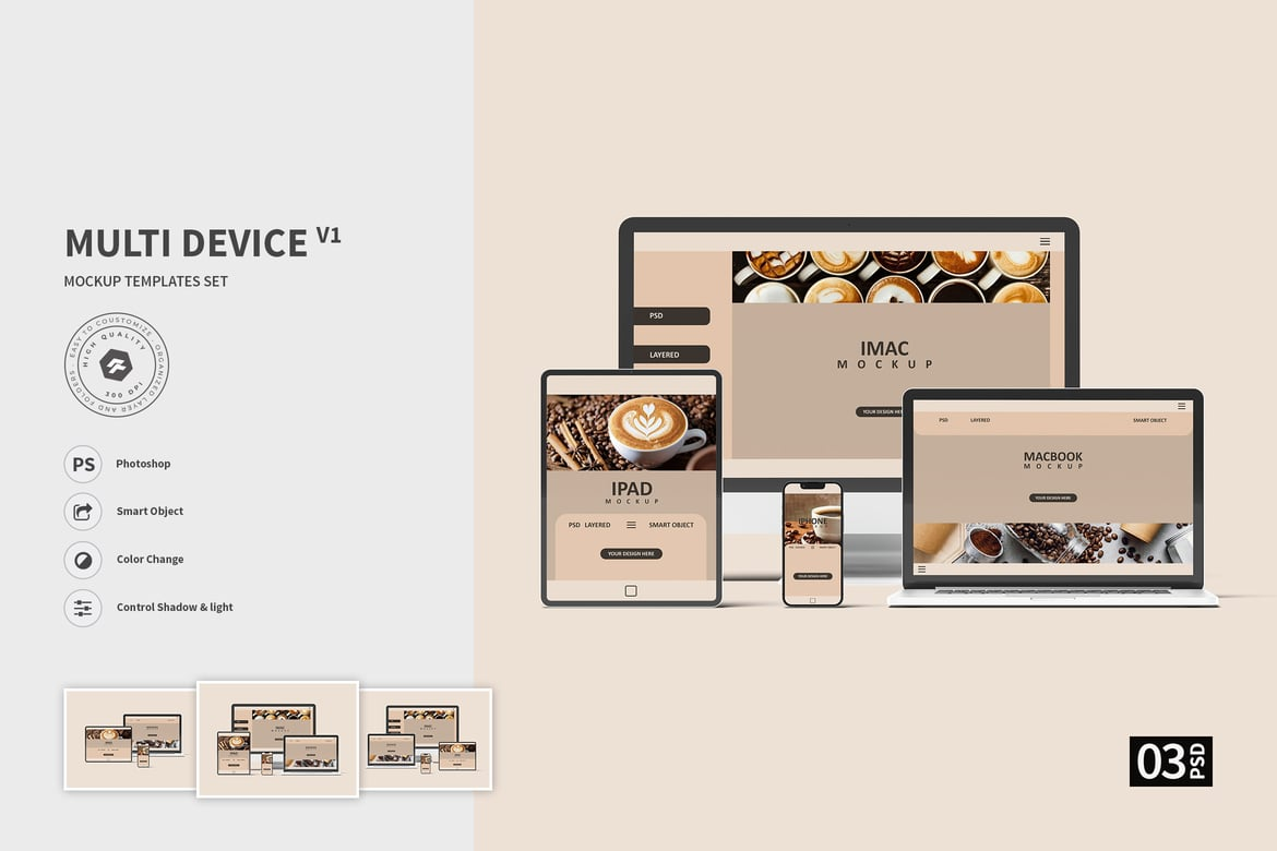 Multi Device vol.01 - Mockup（508782）-技能树